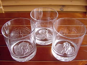 オリジナル彫刻グラス